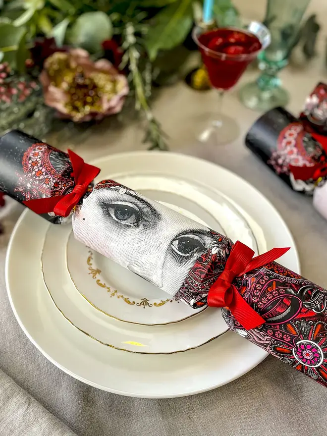 Christmas Lady Luxury Christmas Crackers (Set Of 6)