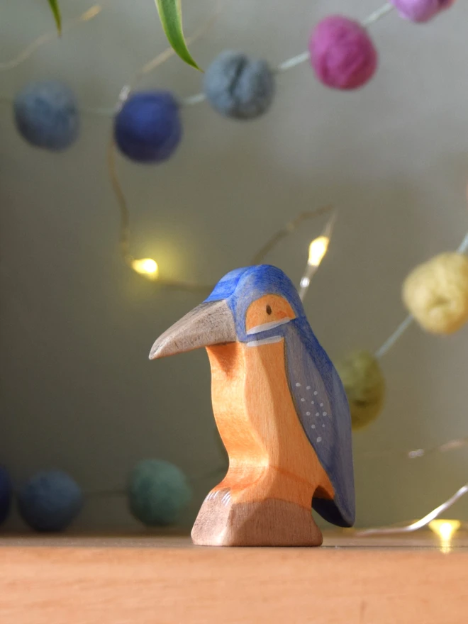  Wooden Kingfisher Toy 