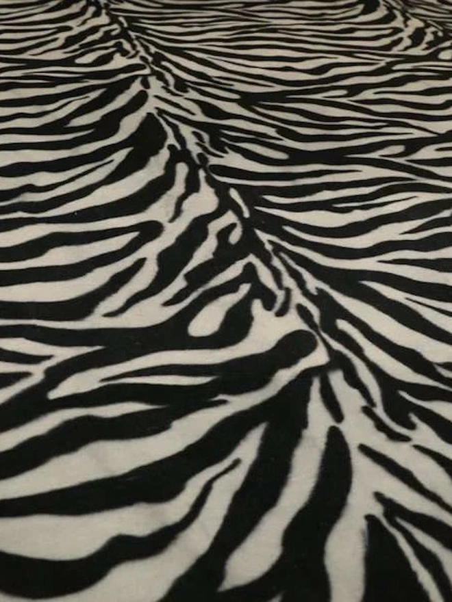 The Red Zebra Lampshade