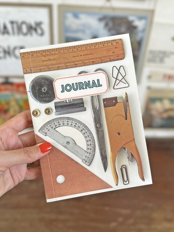 Vintage office journal