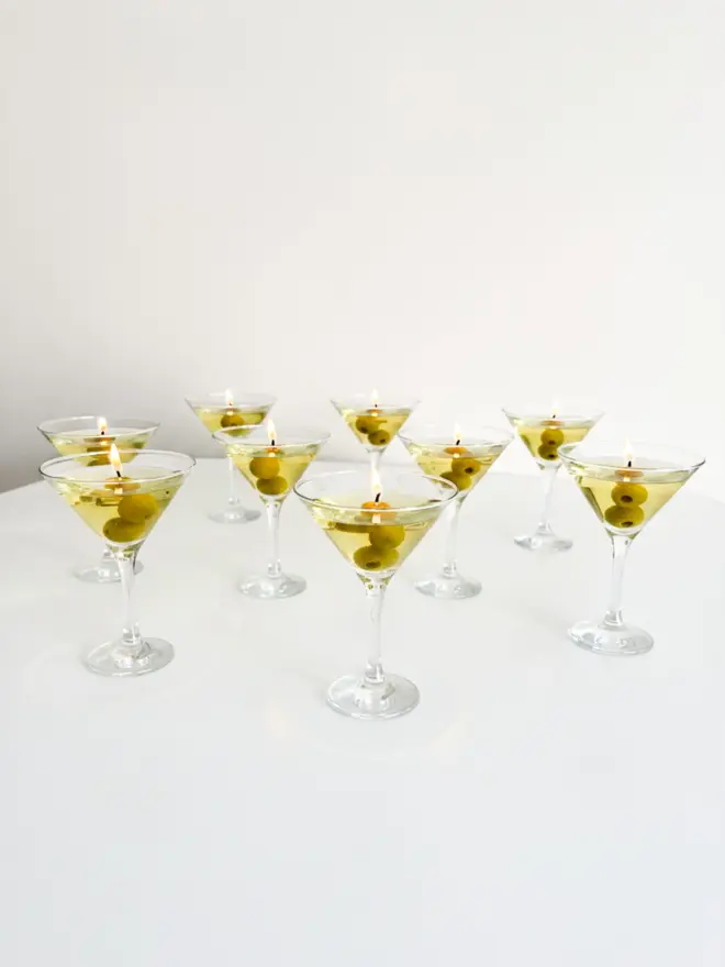 Dirty Martini Candle
