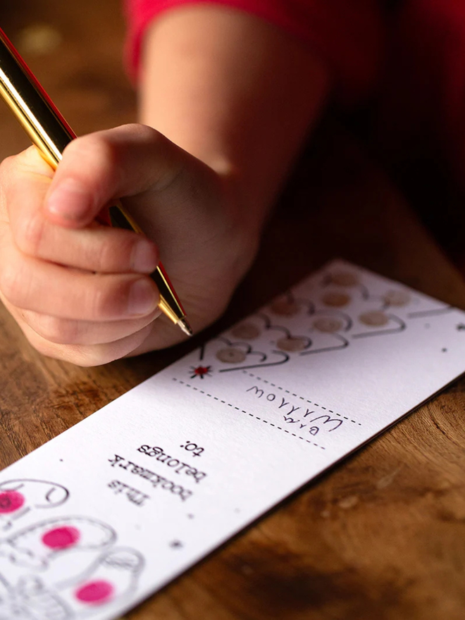 christmas bookmark making kit