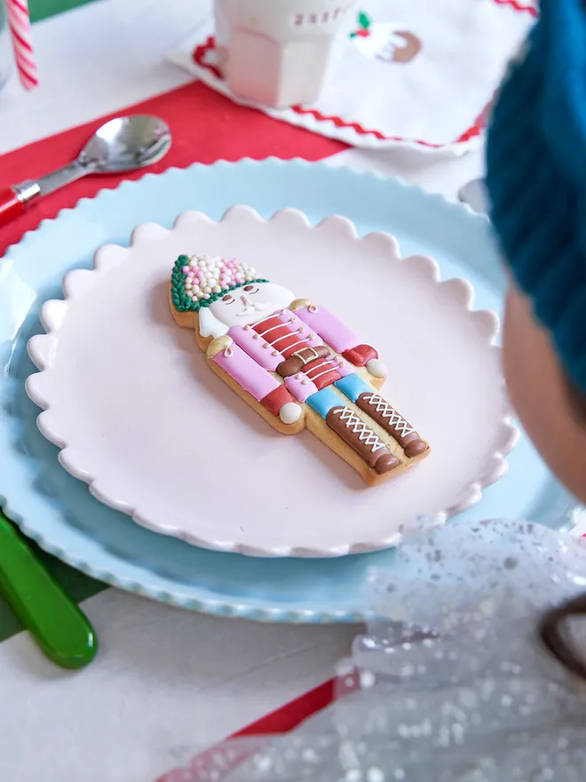Christmas nutcracker biscuit