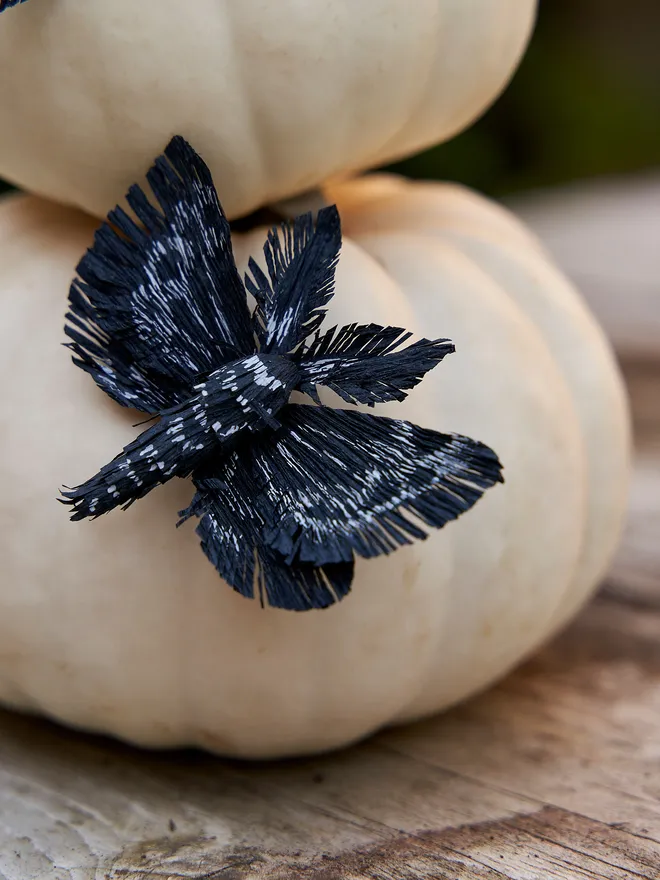 Black Moth Halloween Decoration