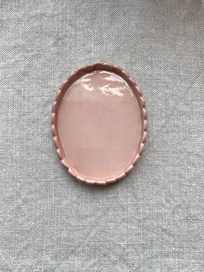 rose gold butter dish