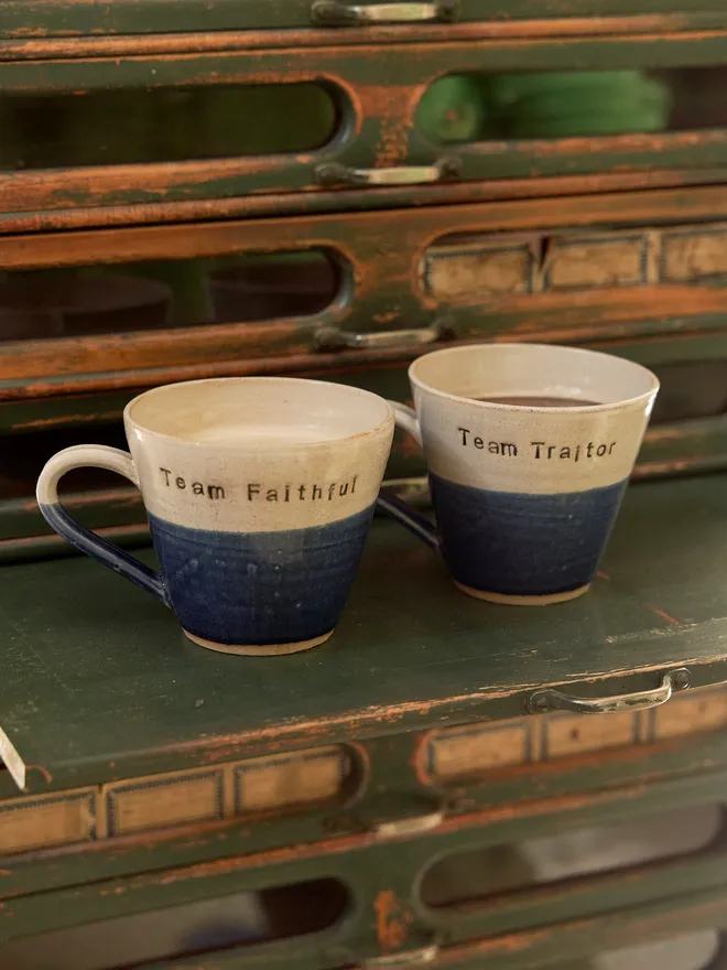 Team Traitor or Team Faithful Mug