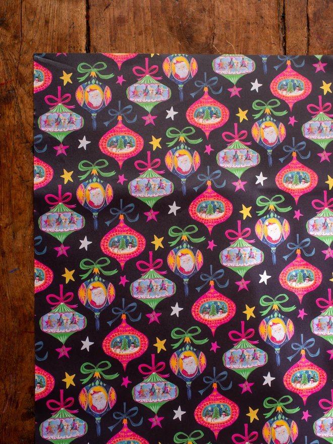 vintage christmas wrap