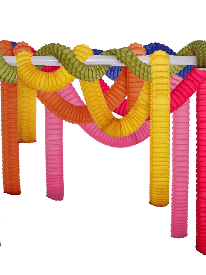 Streamer Garland Festive (Set Of 6)