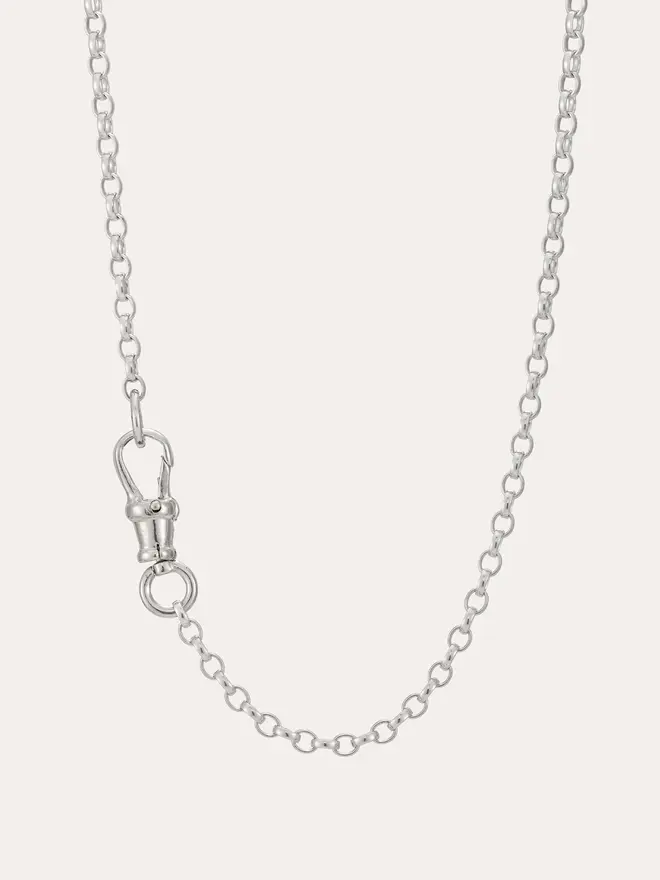 SilvChainSMILENecklace