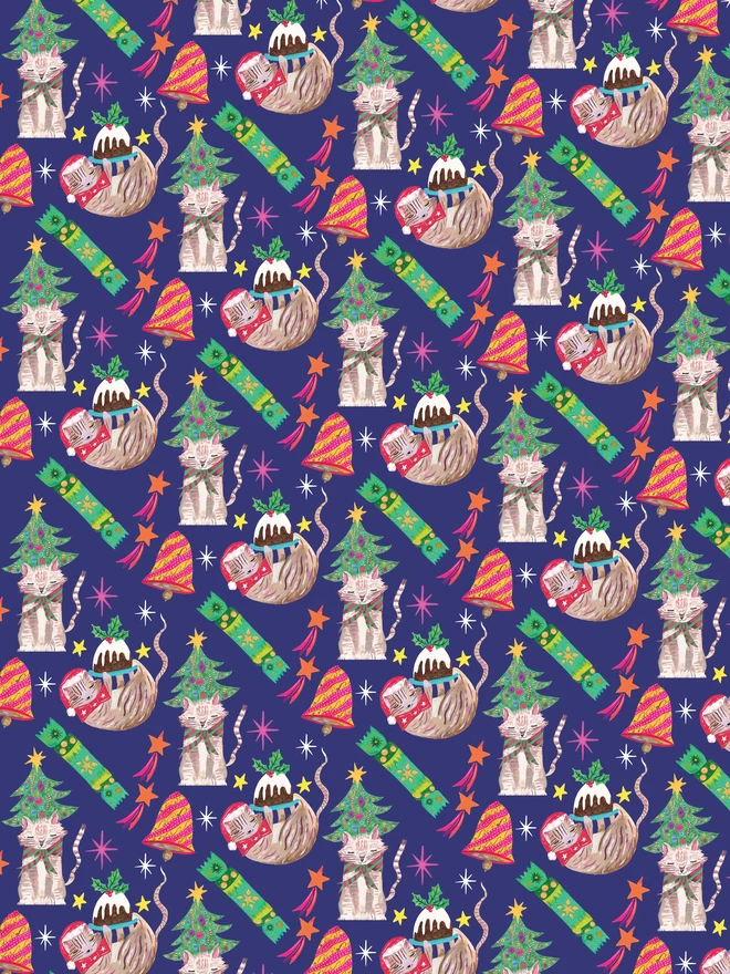 christmas cat wrap