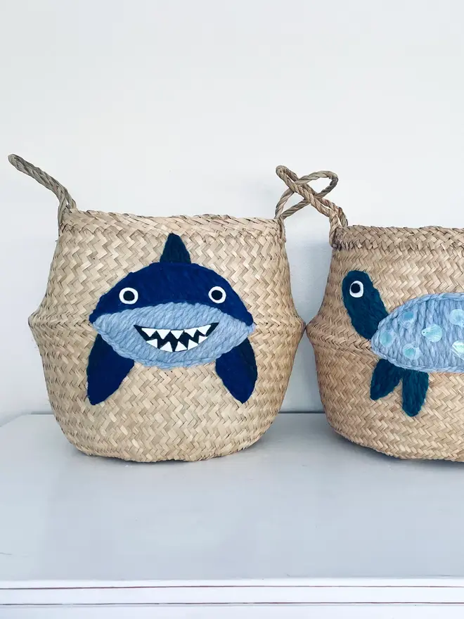 Shark Belly Basket