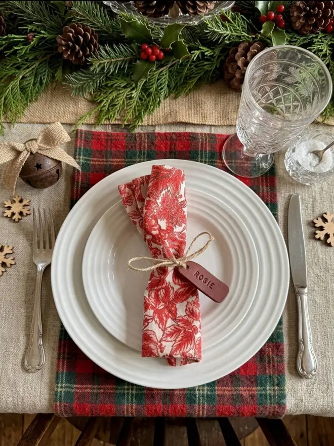 Christmas label