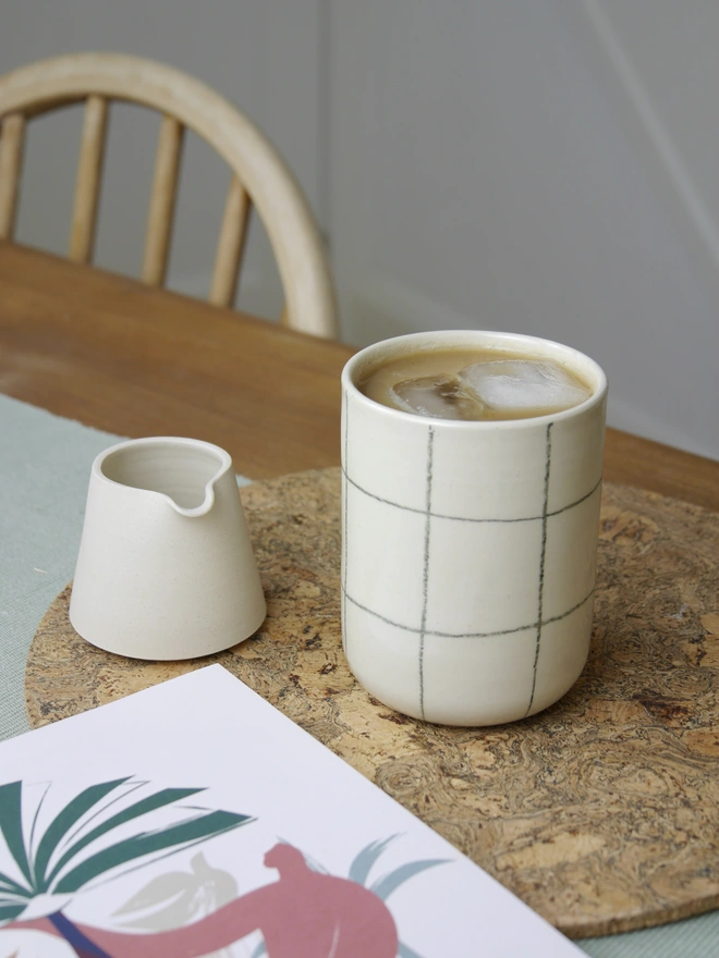 Handmade ceramic cup