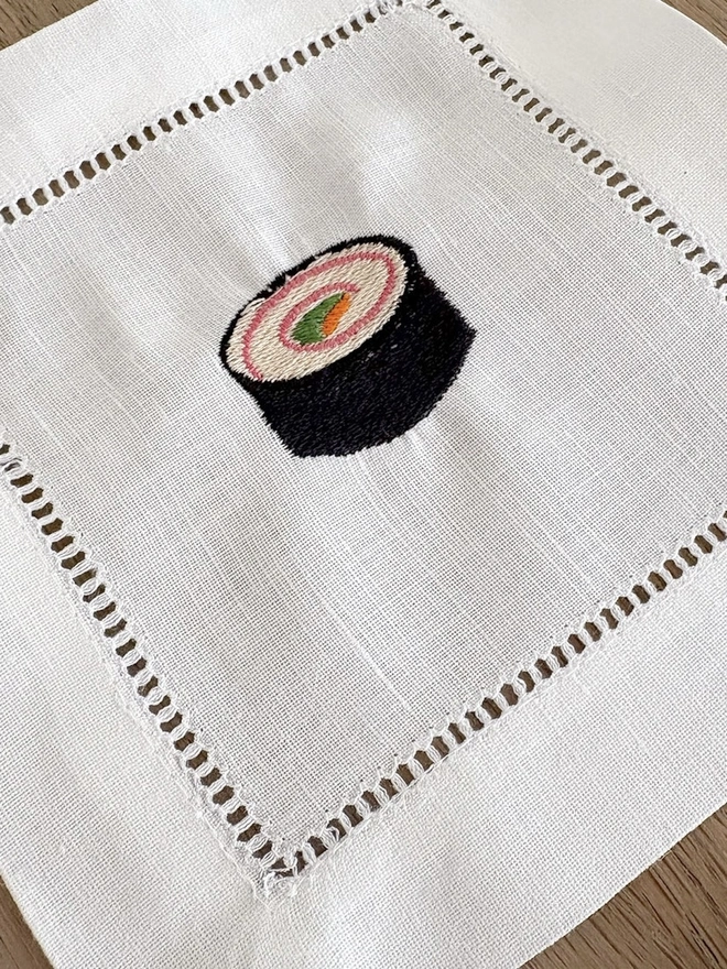 Sushi Cocktail Napkins (Set Of 4)
