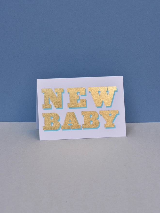 NEW BABY CARD