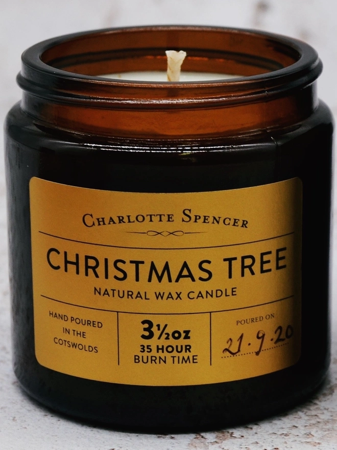 Christmas Tree Candle 