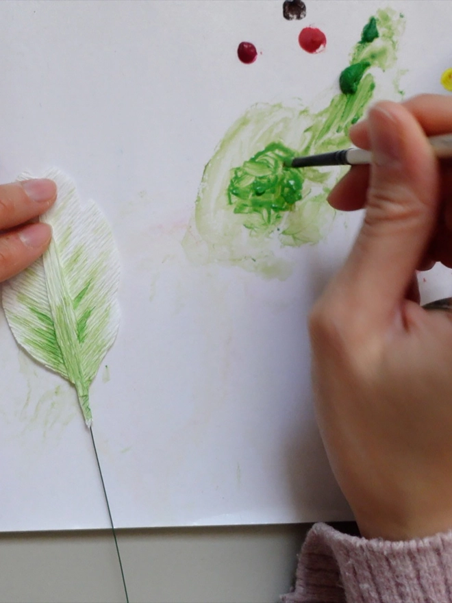 Crepe Paper Parrot Tulip DIY Kit