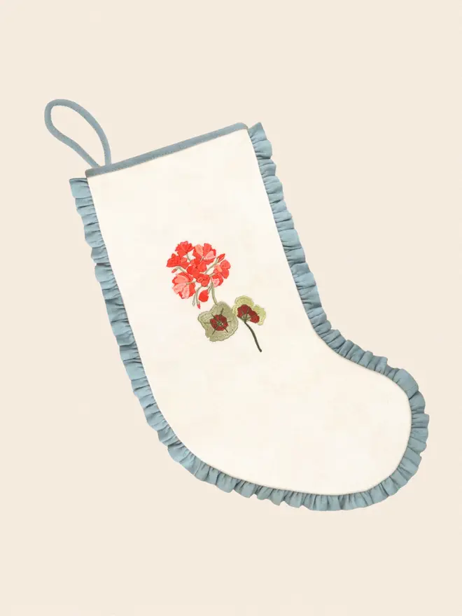 Geranium Wool Stocking