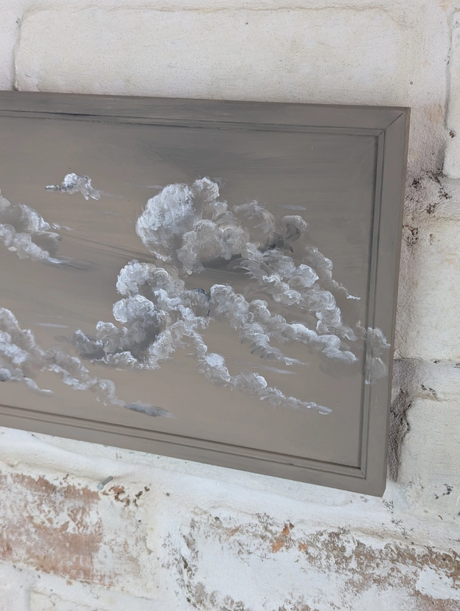 abstract cloud painting