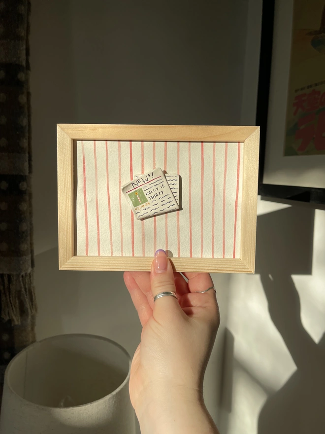 Birthday Personalised Framed Newspaper Keepsake