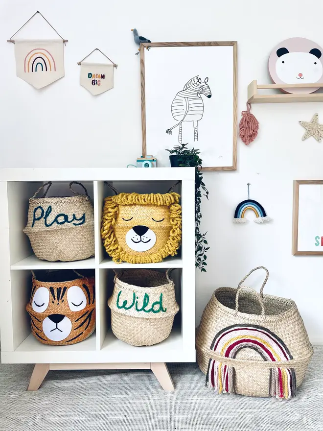 'Play' Belly Basket 
