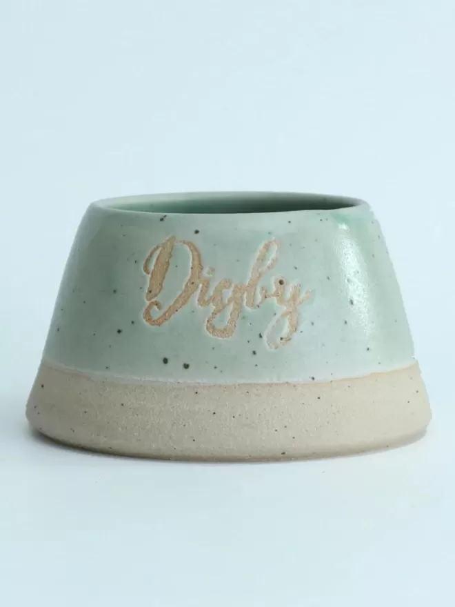 Personalised Spaniel Dog Water Bowl