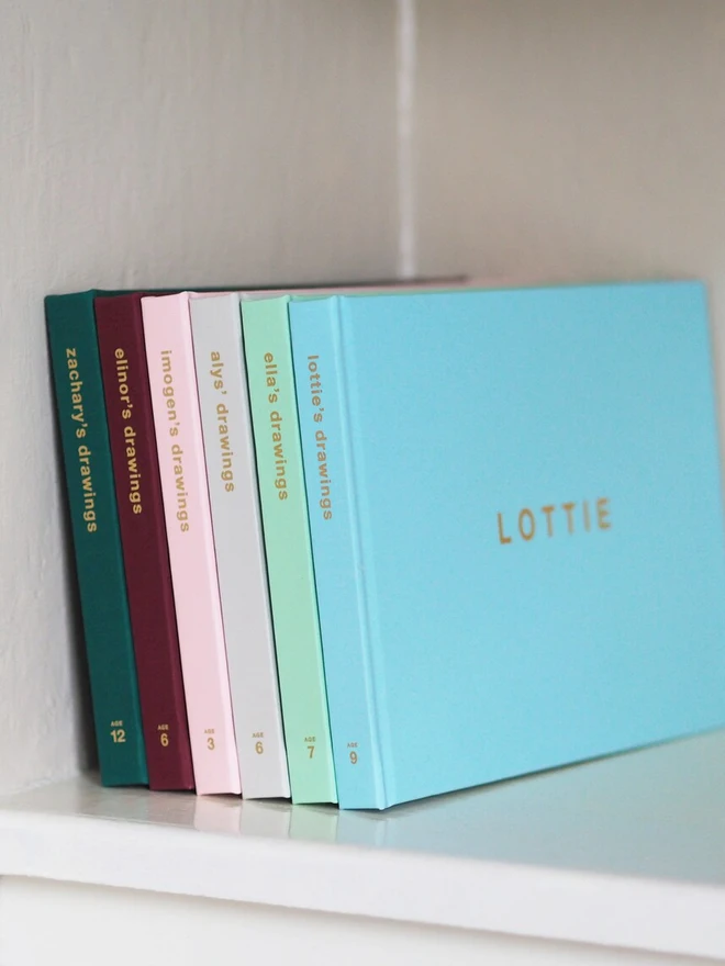 Personalised Kids' Keepsake Sketchbook