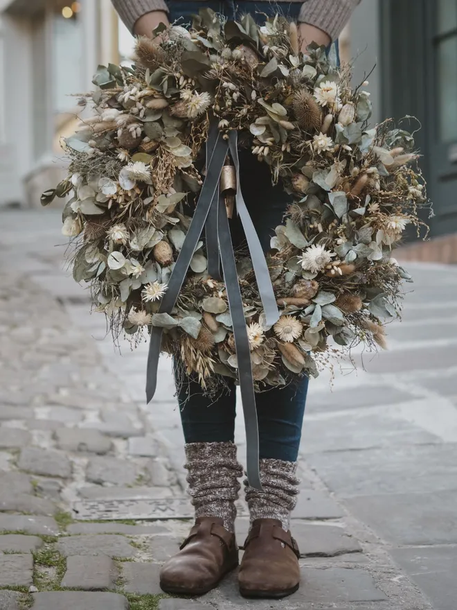 Everlasting Winter Ice Wreath