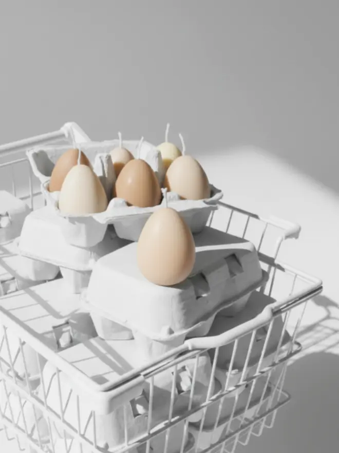 Soft Boiled Egg Candles