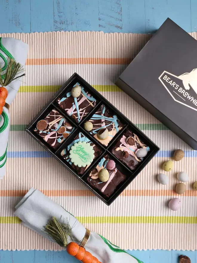 Easter Egg Brownie 6