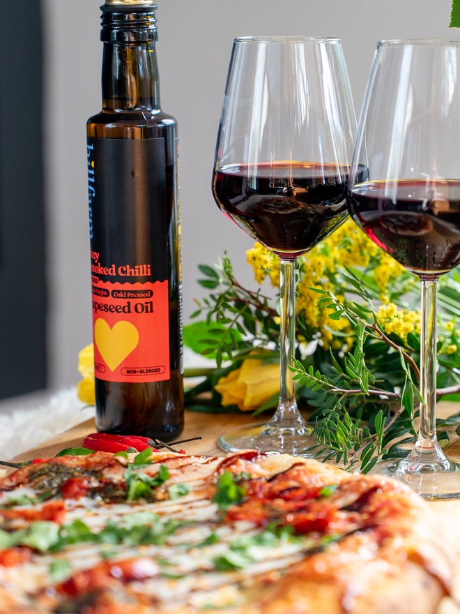 Fiery Smoked Chilli Drizzle Oil
