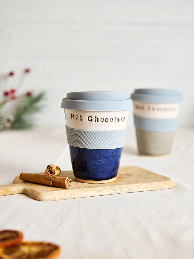 hot chocolate travel mug
