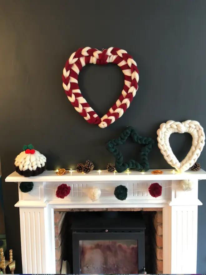 Chunky knitted Christmas collection