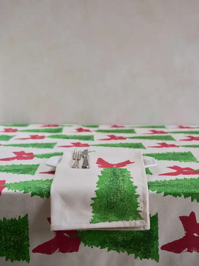 Christmas Tree Tablecloth 