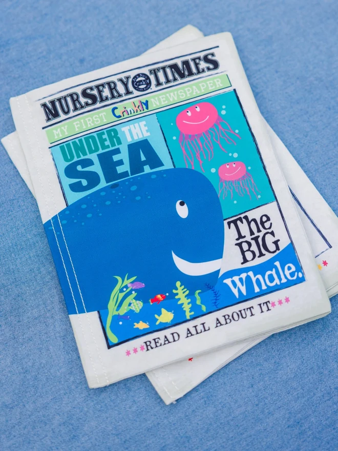 Under The Sea First Words Crinkly Newspaper