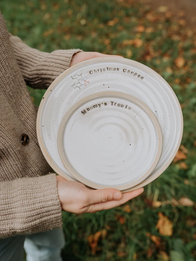 personalised ceramic plate