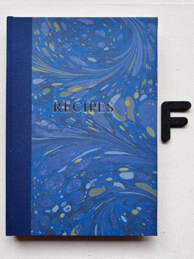 Recipe Book. A recipe book in F