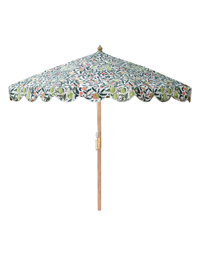 Patterned Octagonal Garden Parasol