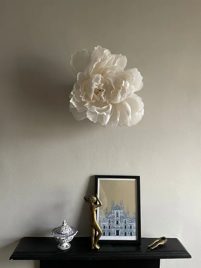 Paper Flower Wall Hanging