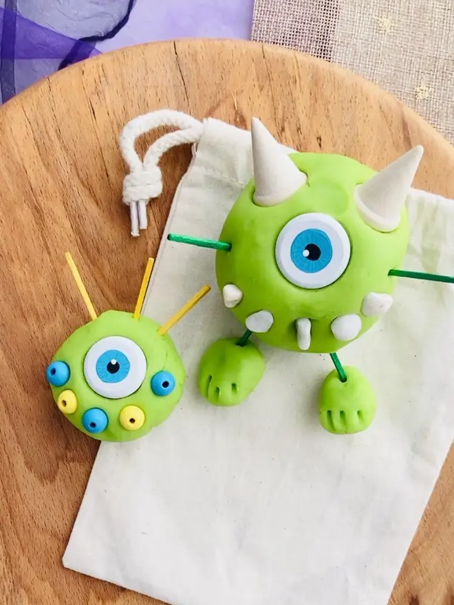 Halloween Monster Playdough Kit