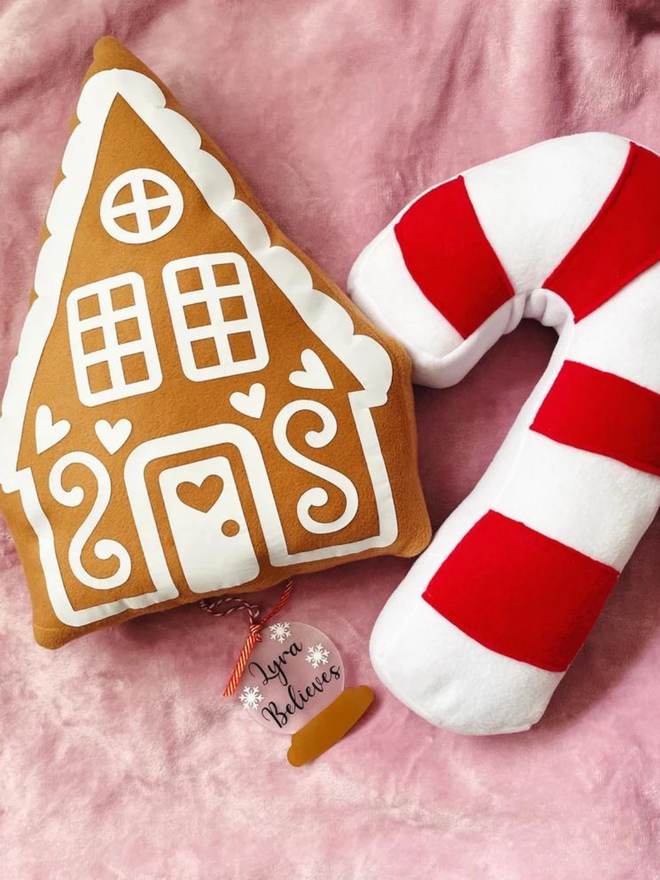 Gingerbread House Cushion