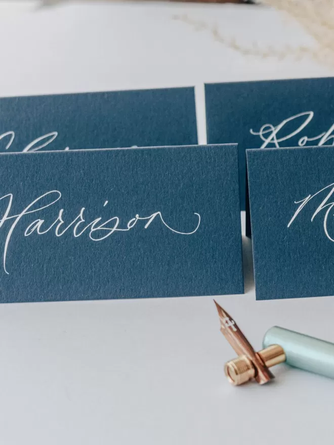 Handwritten Place Cards