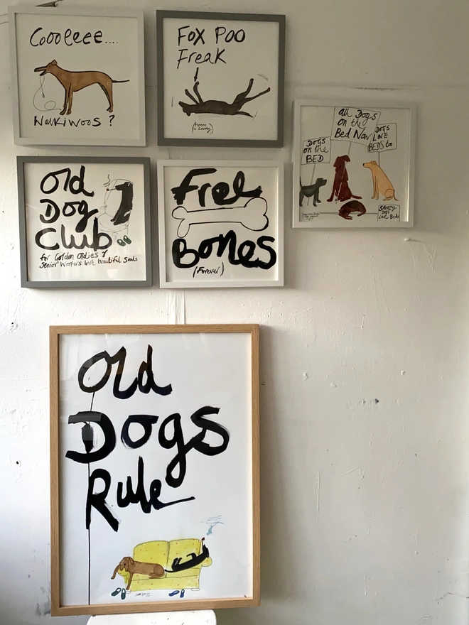 Dog Drawings, Dog Art