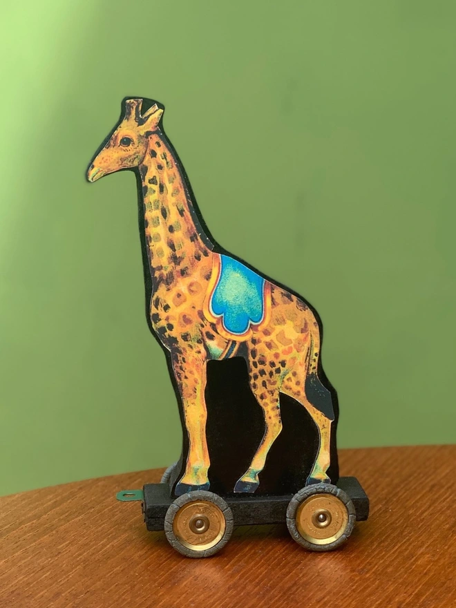 Circus Giraffe On Wheels