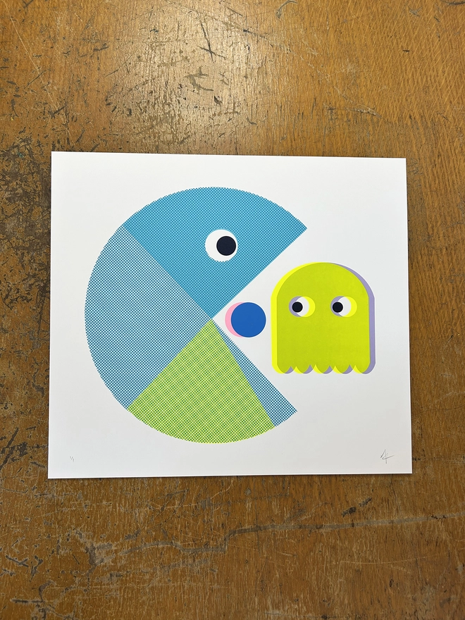 Retro Arcade Games, Screen Print