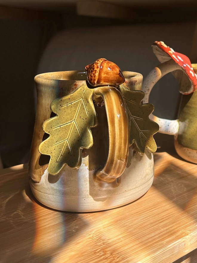 Ceramic Acorn Mug