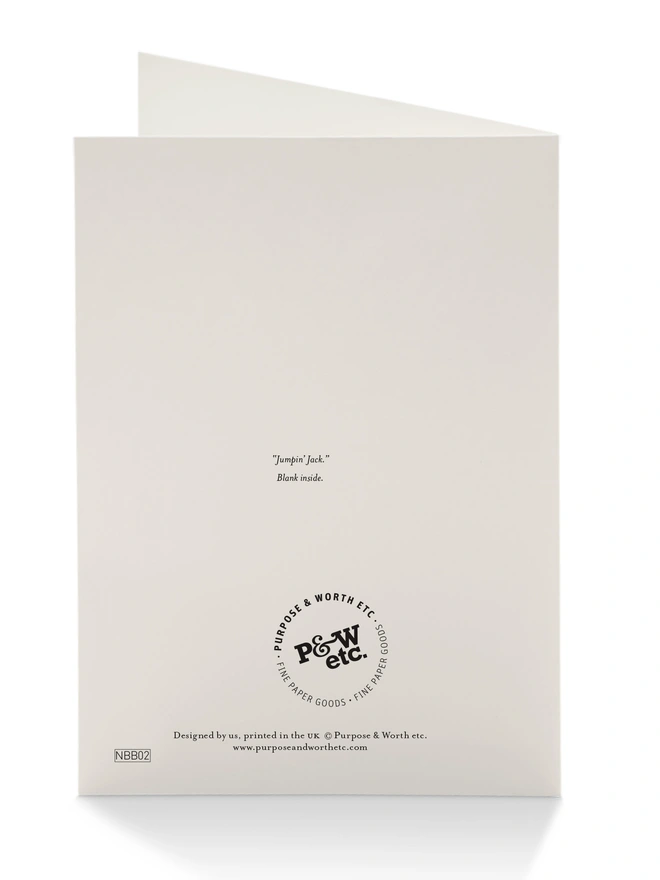 Dog Birthday Card Back