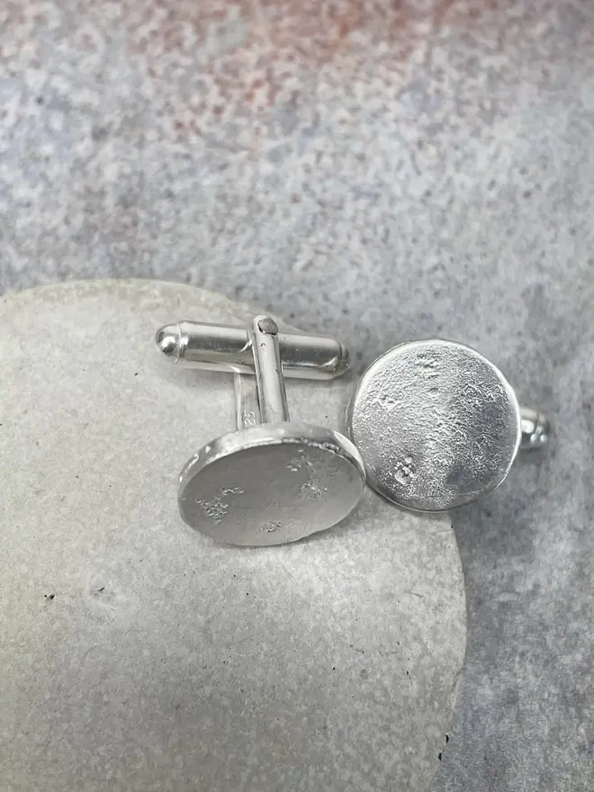These 'love you to the moon' cufflinks are made from recycled sterling silver and subtly shaped to look like the moon - the perfect way to tell your dad he's out of this world... without getting too mushy. A great Father's Day gift for the man who means everything to you. Made by Celina C Jewellery, a small business in the UK, find on Holly & Co.