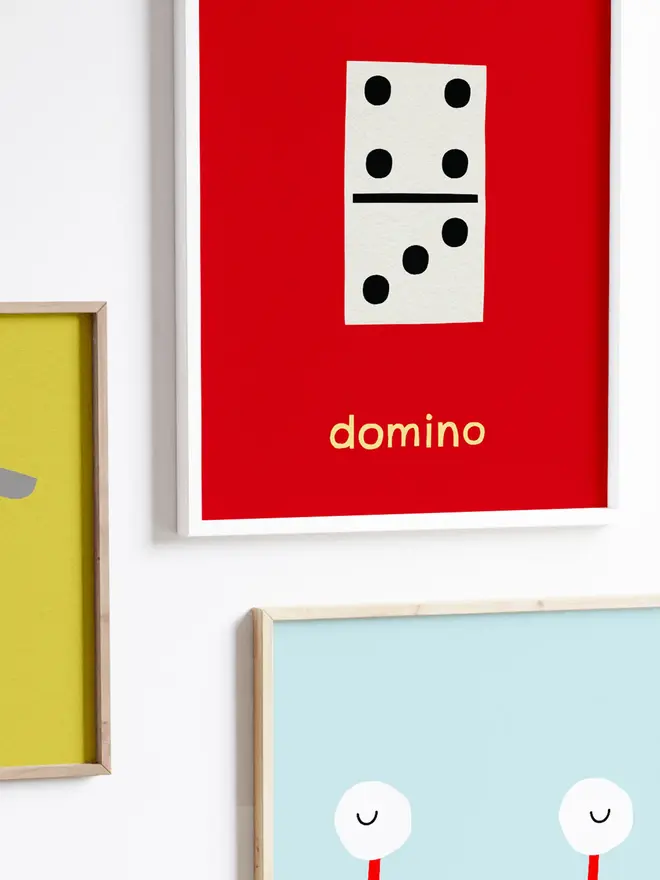 'Domino' Print