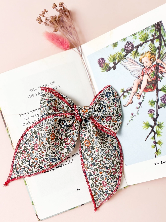 Liberty Hair Bow for girls 